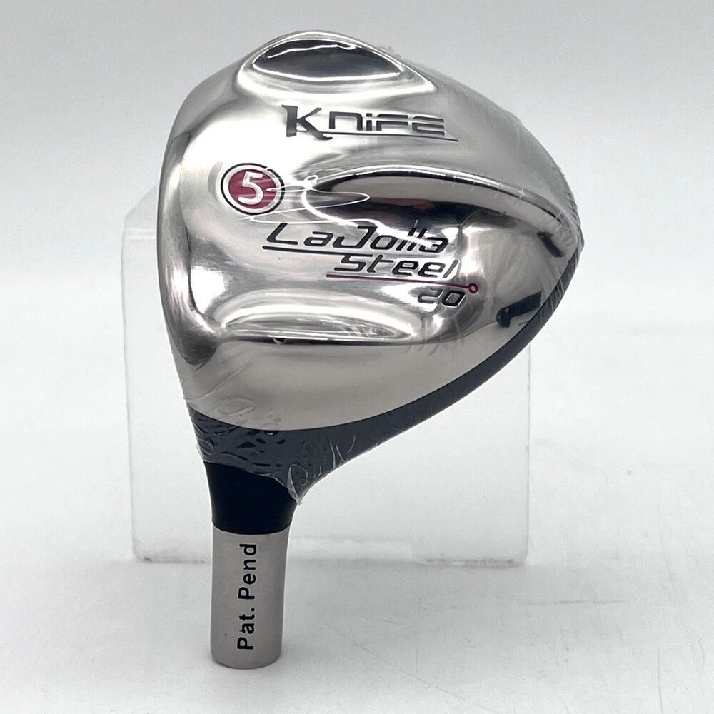 La Jolla Club Knife Steel 20 Degree Golf Club Head 5 Wood With Zippered Case New - Picture 3 of 16